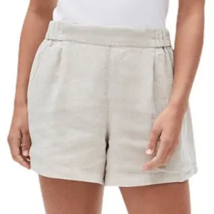 Michael Stars Trisha Linen Short in Whisper Pink Size M NWT