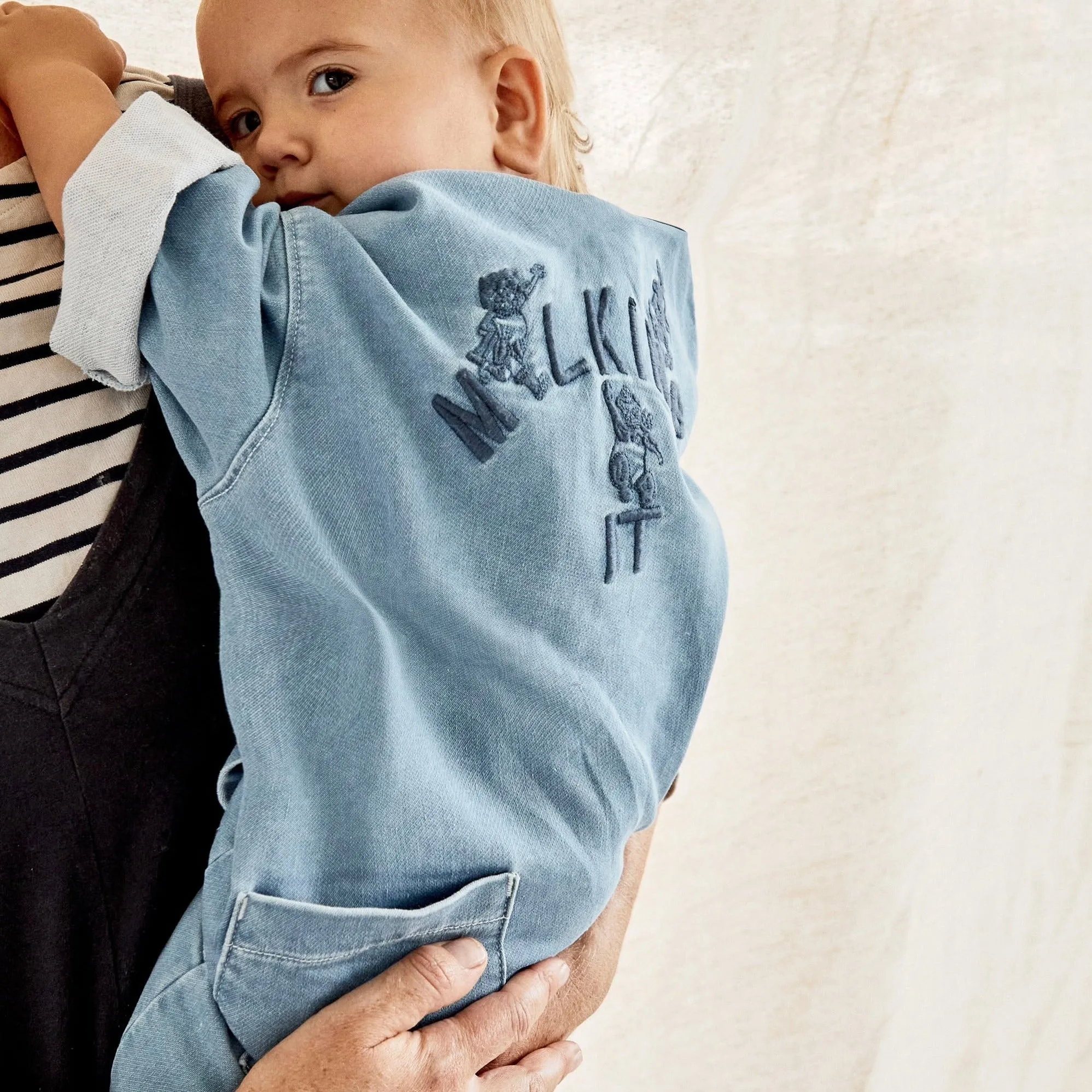 MILKING IT x ANDO Denim Overalls (Light Wash)