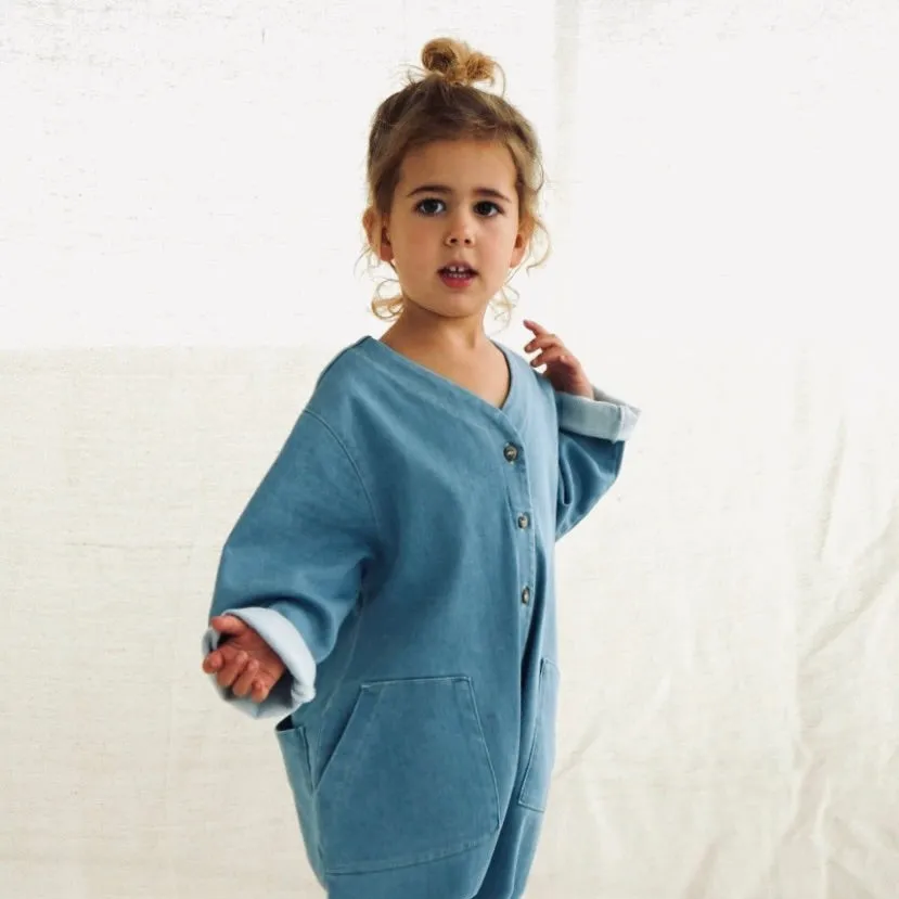 MILKING IT x ANDO Denim Overalls (Light Wash)