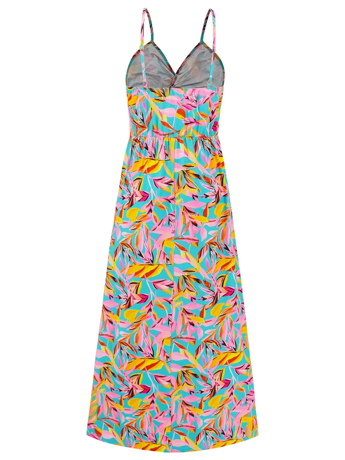 Miranda Twisted Printed V-Neck Cami Dress - Online Exclusive