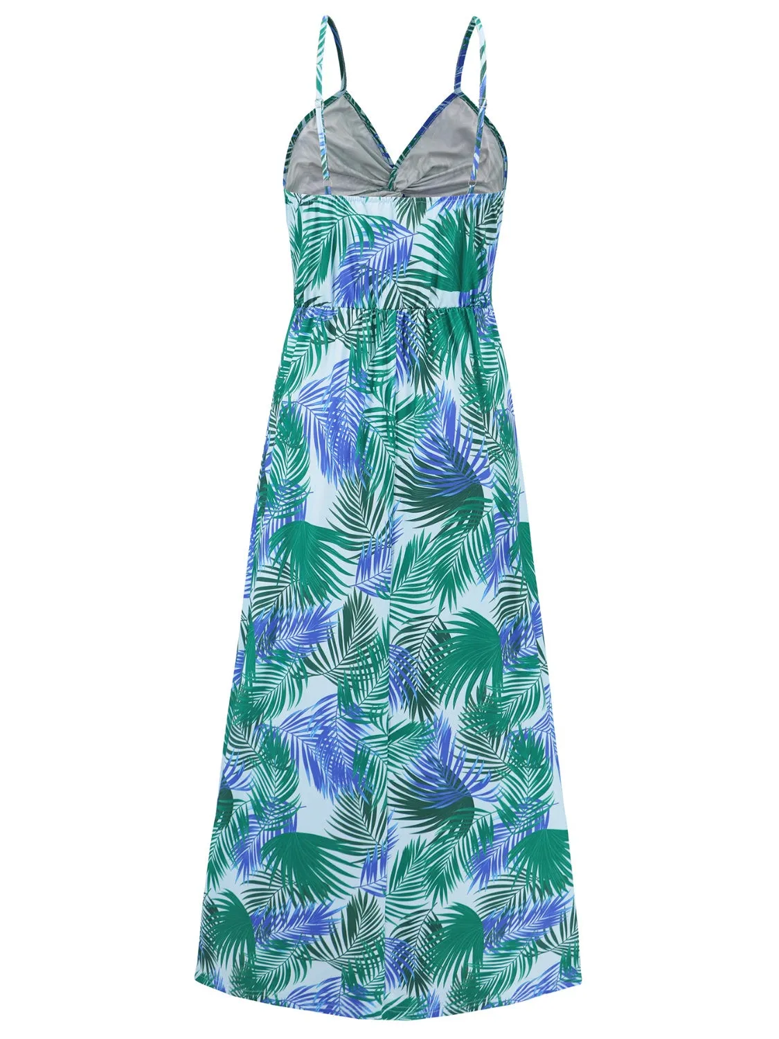 Miranda Twisted Printed V-Neck Cami Dress - Online Exclusive