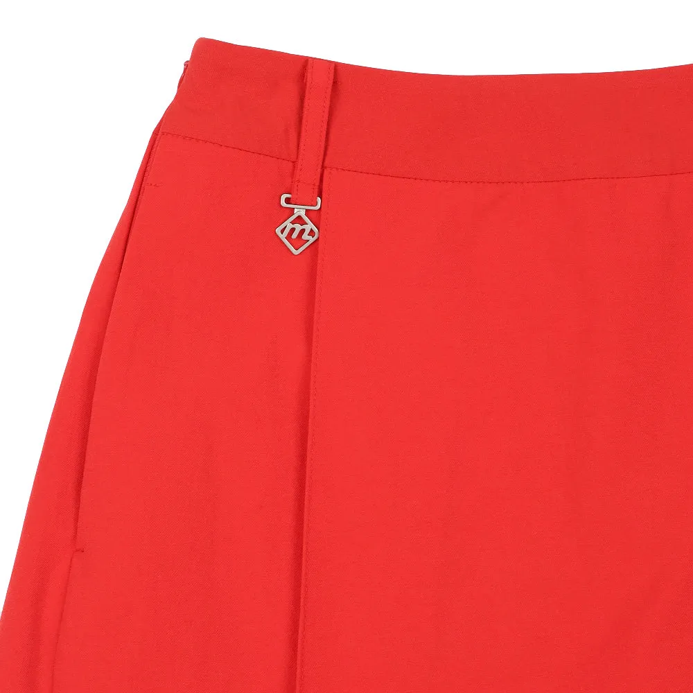 Monday Flow Four Seasons Pocket Skirt - Red