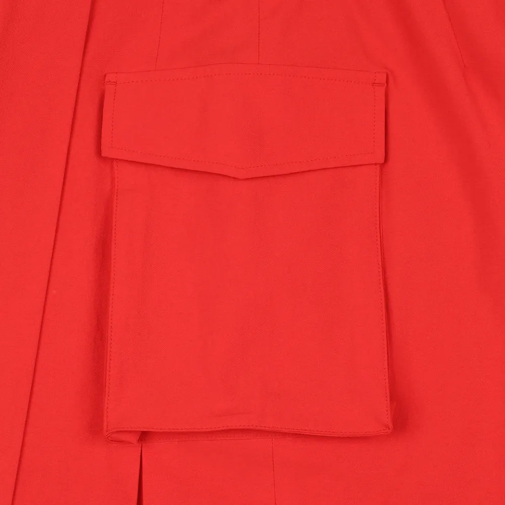 Monday Flow Four Seasons Pocket Skirt - Red