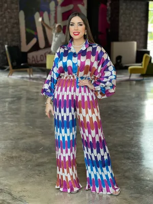 Multi Pants Set