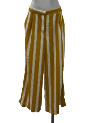 Mustard Yellow And White Striped Pants TCL