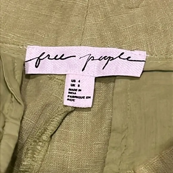 NEW Free People Good Lookin’ Shorts ONLY Lime Green Size 4