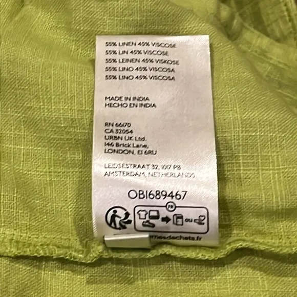 NEW Free People Good Lookin’ Shorts ONLY Lime Green Size 4