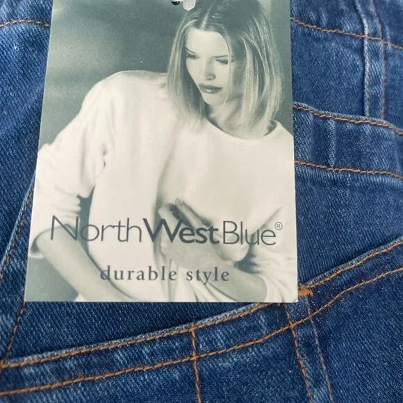 North West Blue - Carpenter Denim Overalls Size: Large Color: Blue Denim