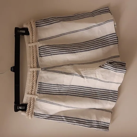 NWT, Polo Ralph Lauren Striped Linen Shorts