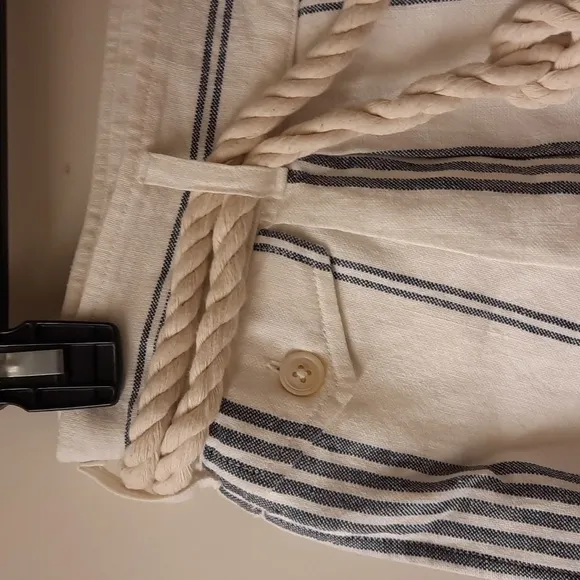 NWT, Polo Ralph Lauren Striped Linen Shorts