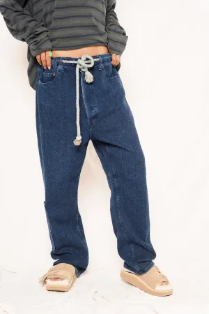 P68 Sashiko Indigo Stonewashed