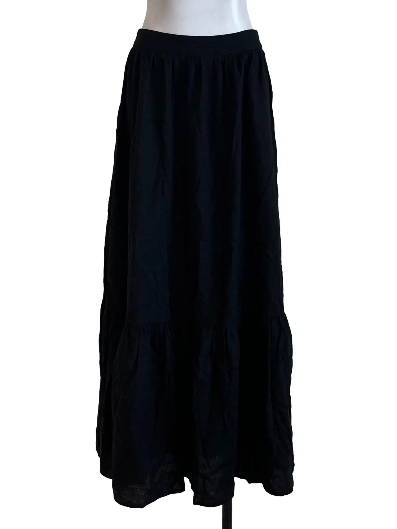 Pale Blue Embroidered Pants