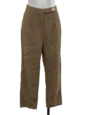 Peanut Brown Straight Cut Pants OSN