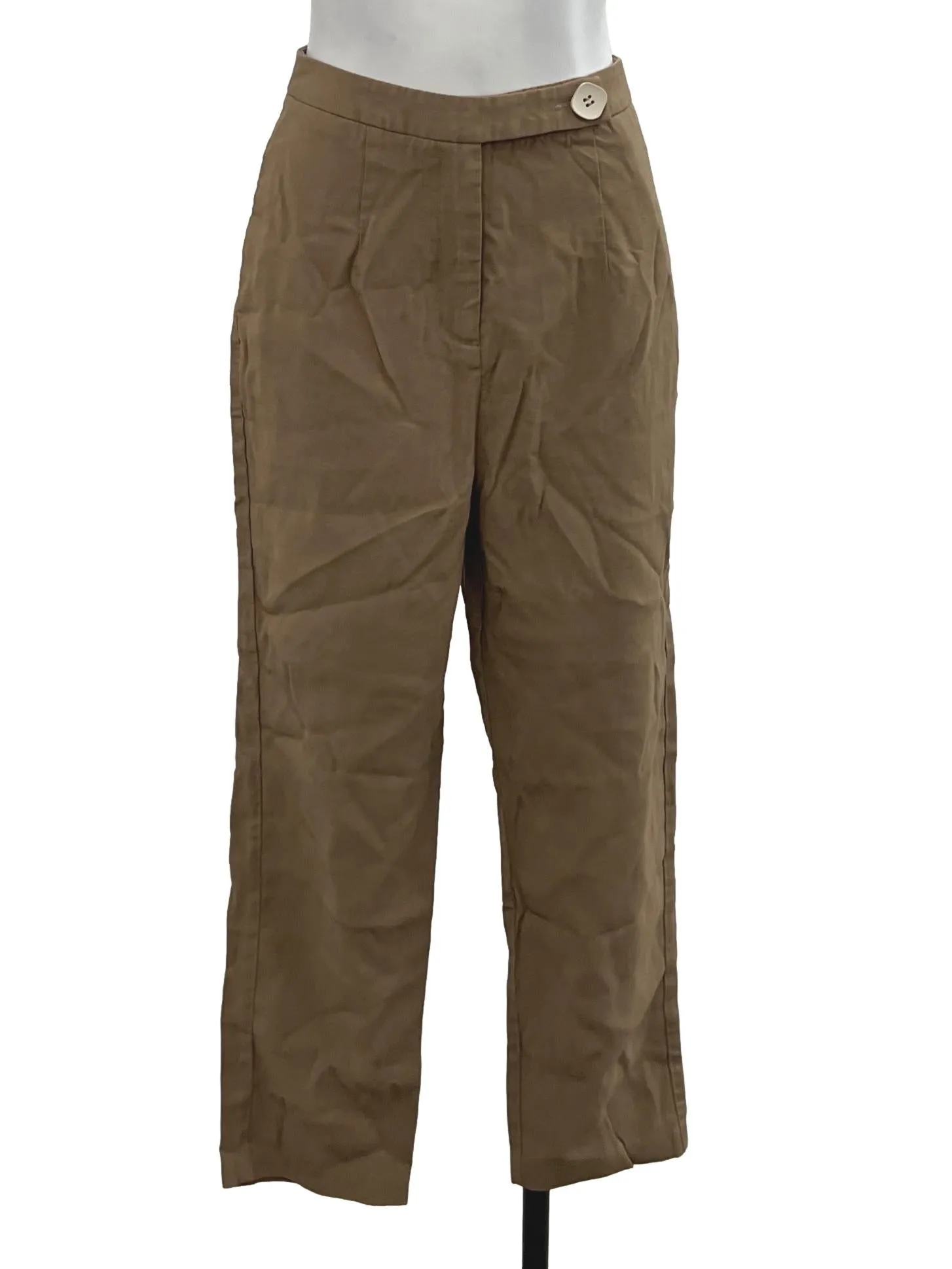 Peanut Brown Straight Cut Pants OSN