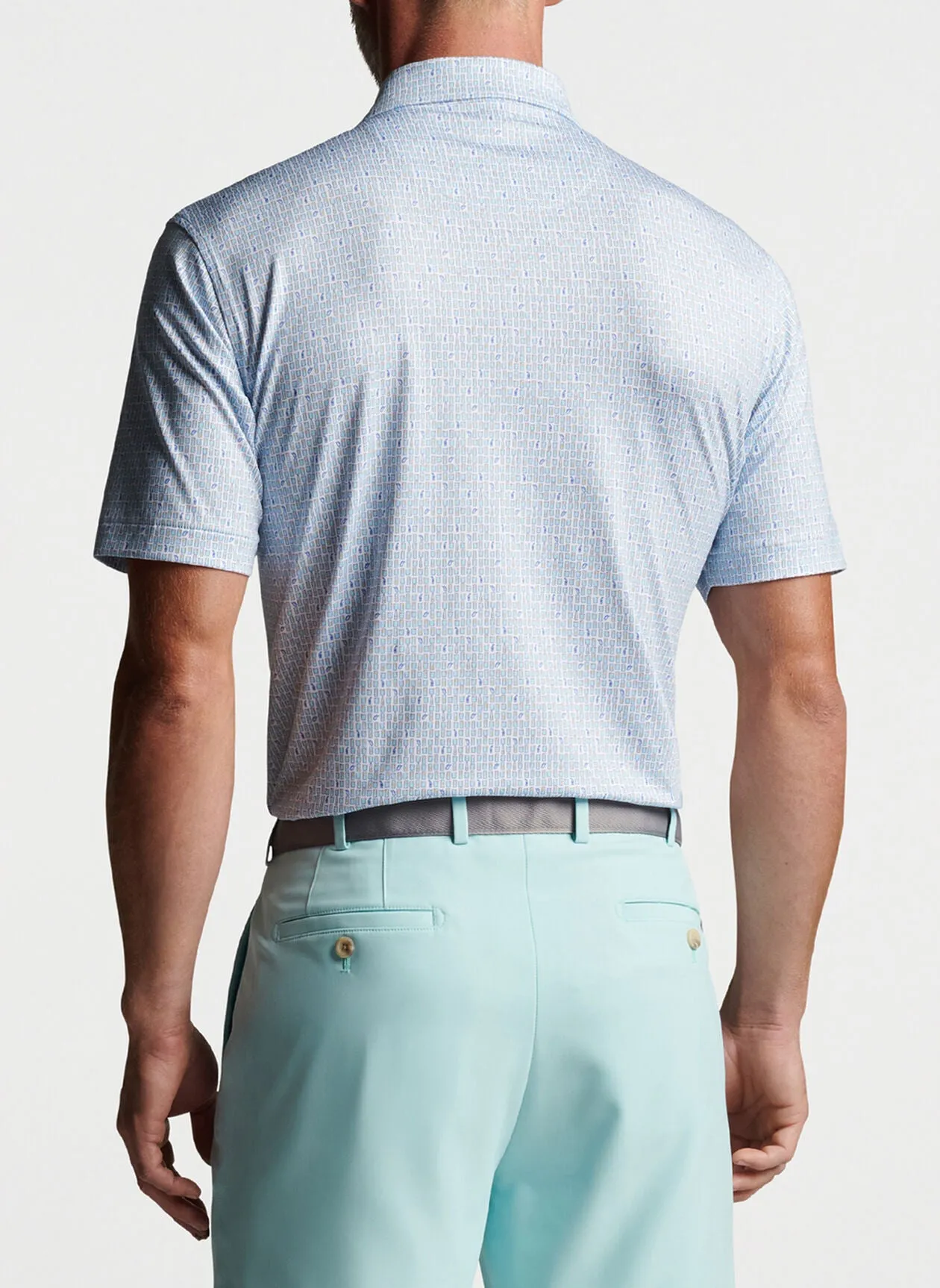 PETER MILLAR RANCH WATER PERFORMANCE POLO - WHITE