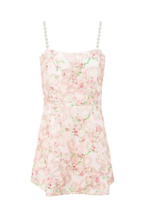 Pink Cherry Blossom Dress