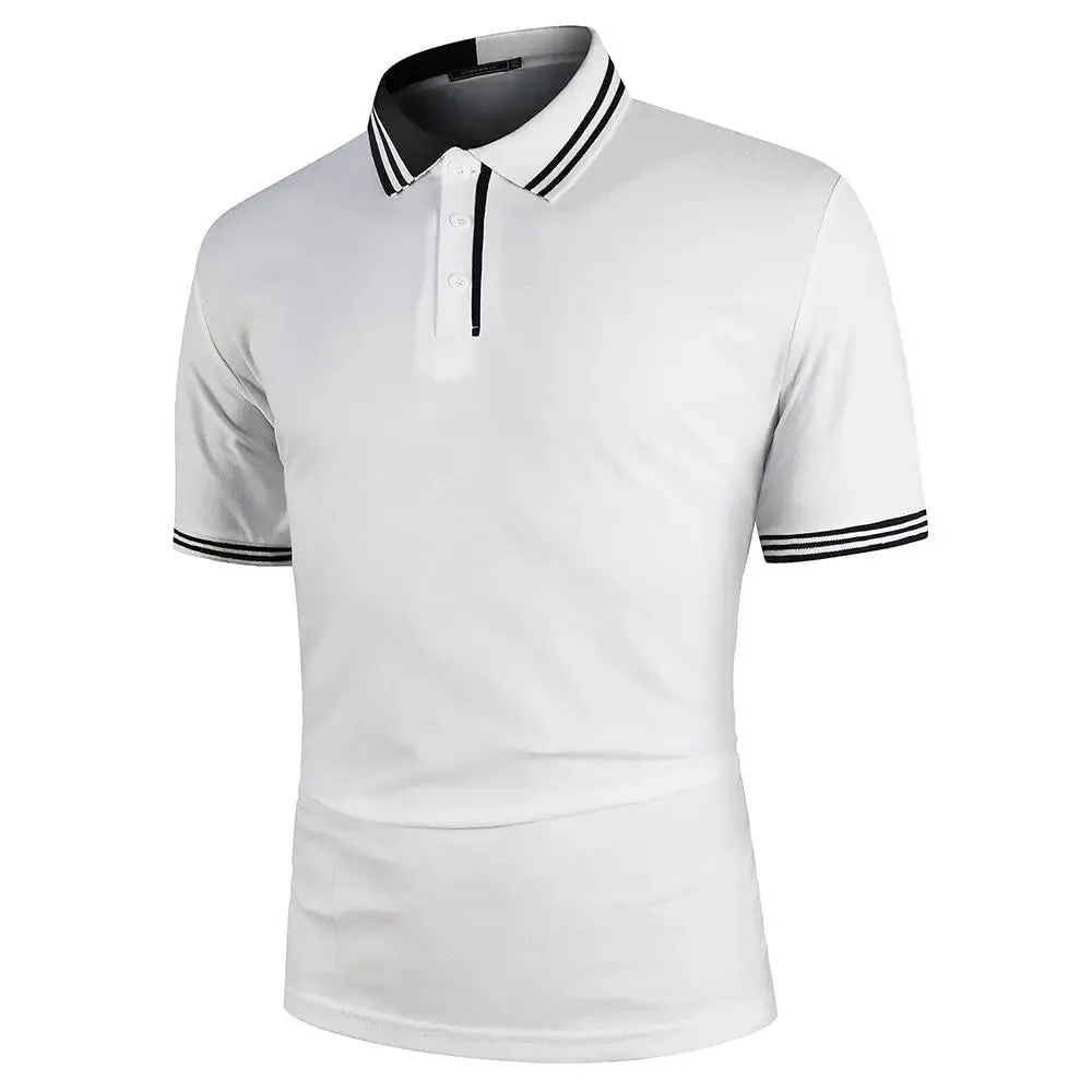 Polo bleu marine homme