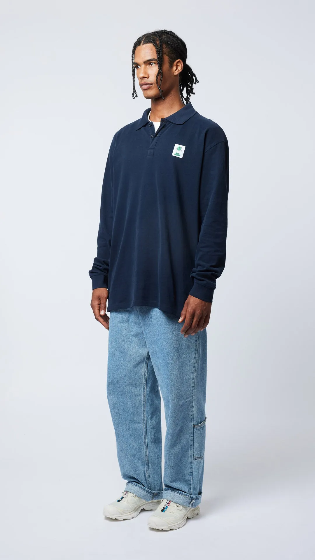 POLO LS BLISS AZUL MARINO