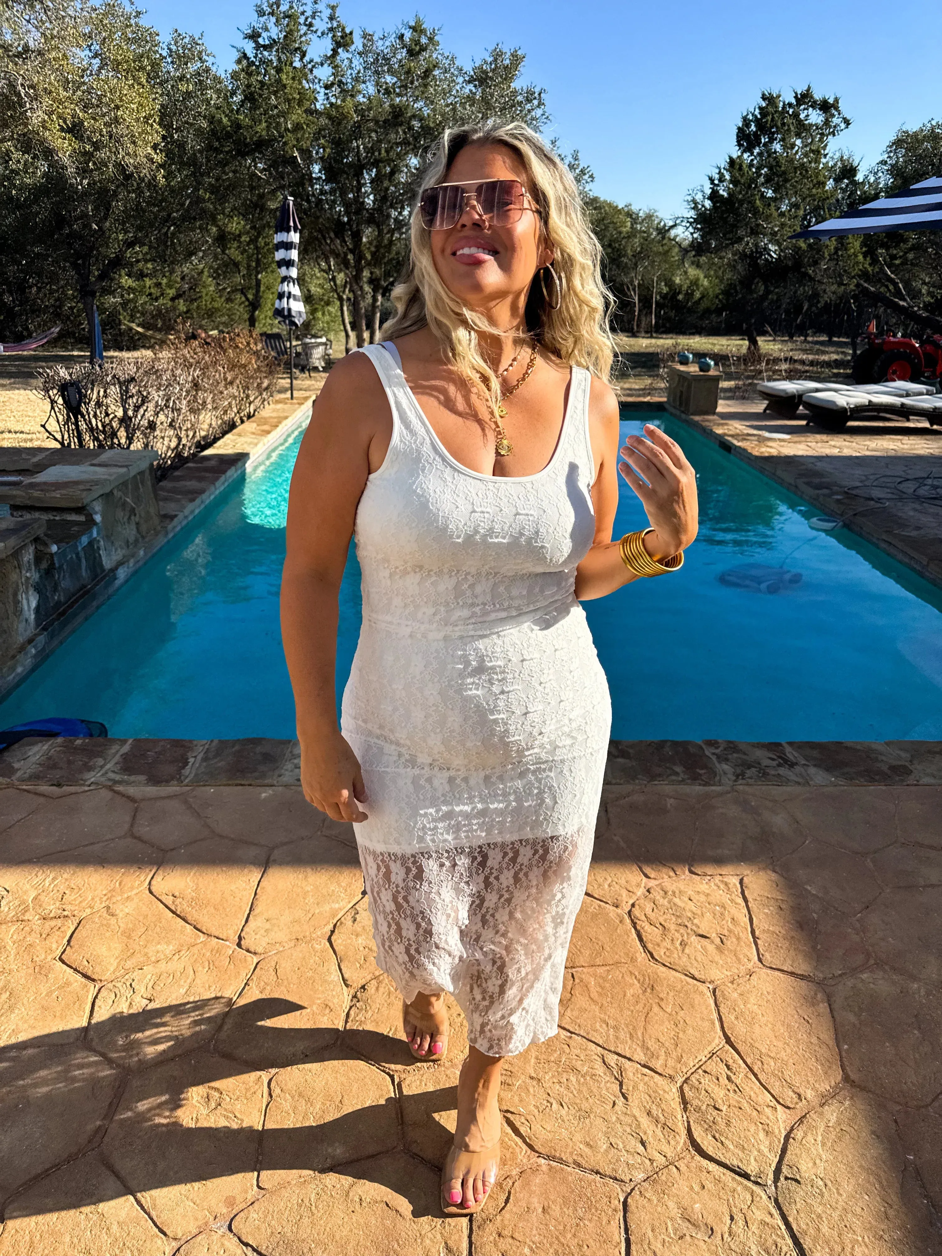 PRE-ORDER: Leely Lace Dress