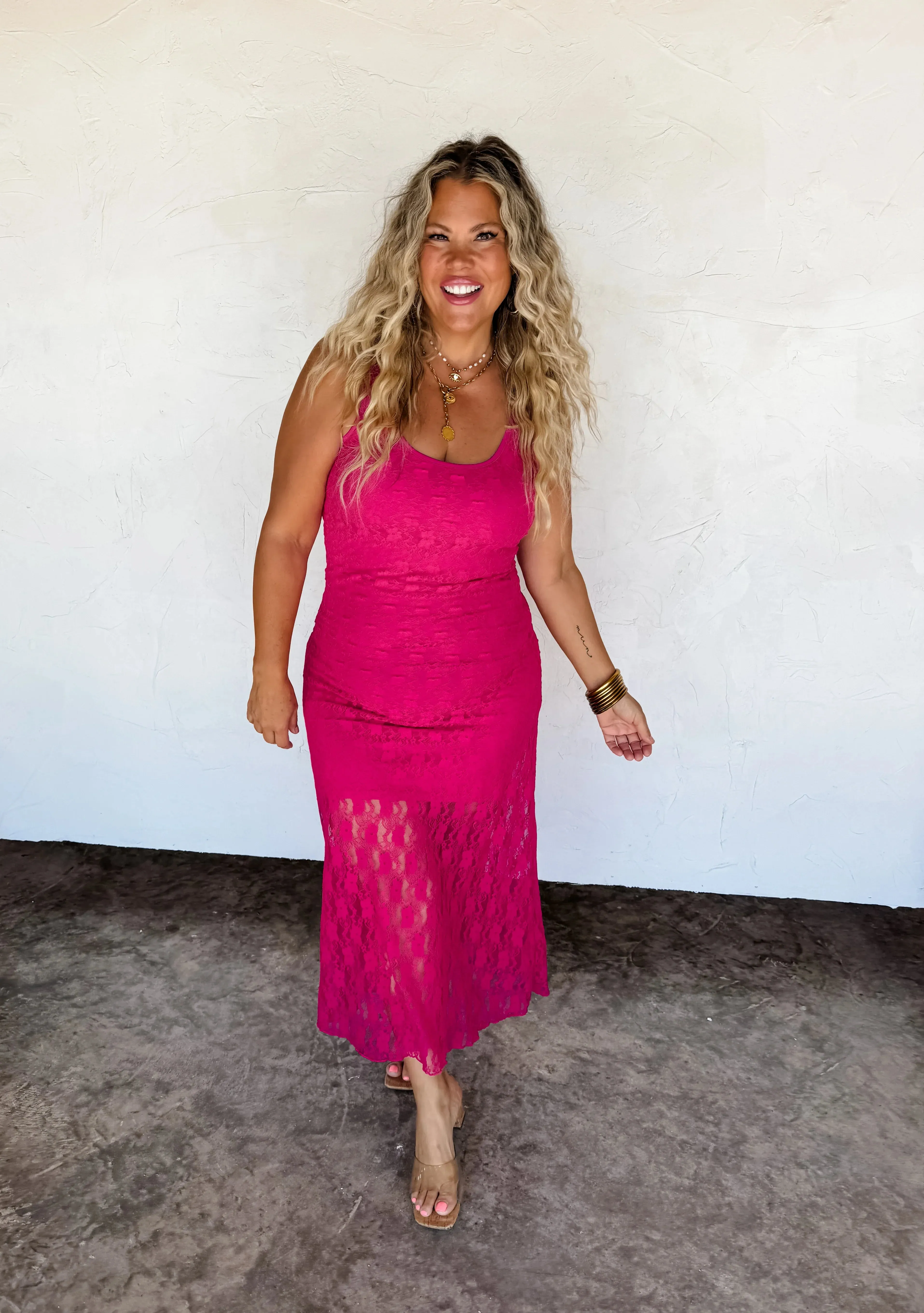 PRE-ORDER: Leely Lace Dress