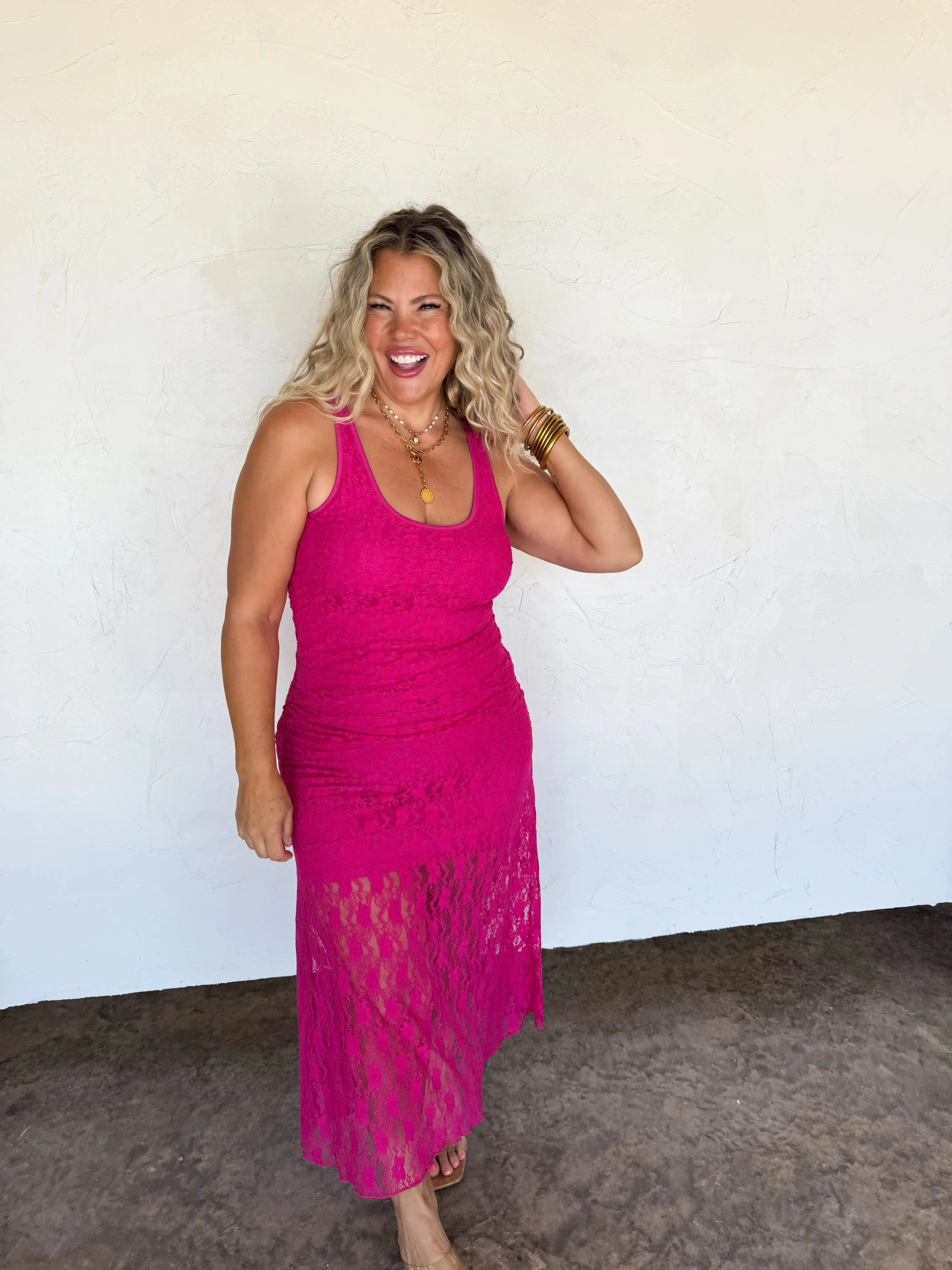 PRE-ORDER: Leely Lace Dress