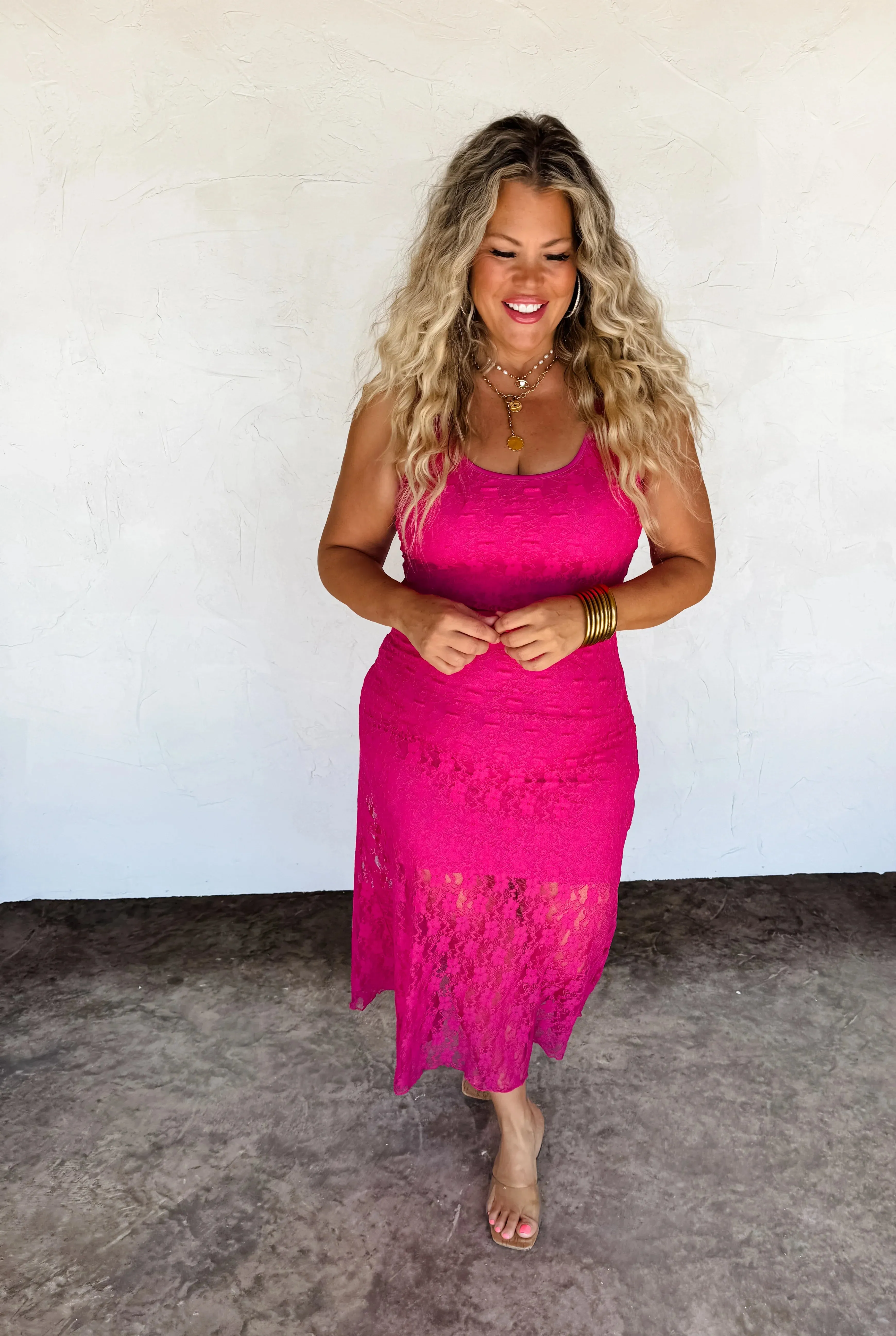 PRE-ORDER: Leely Lace Dress
