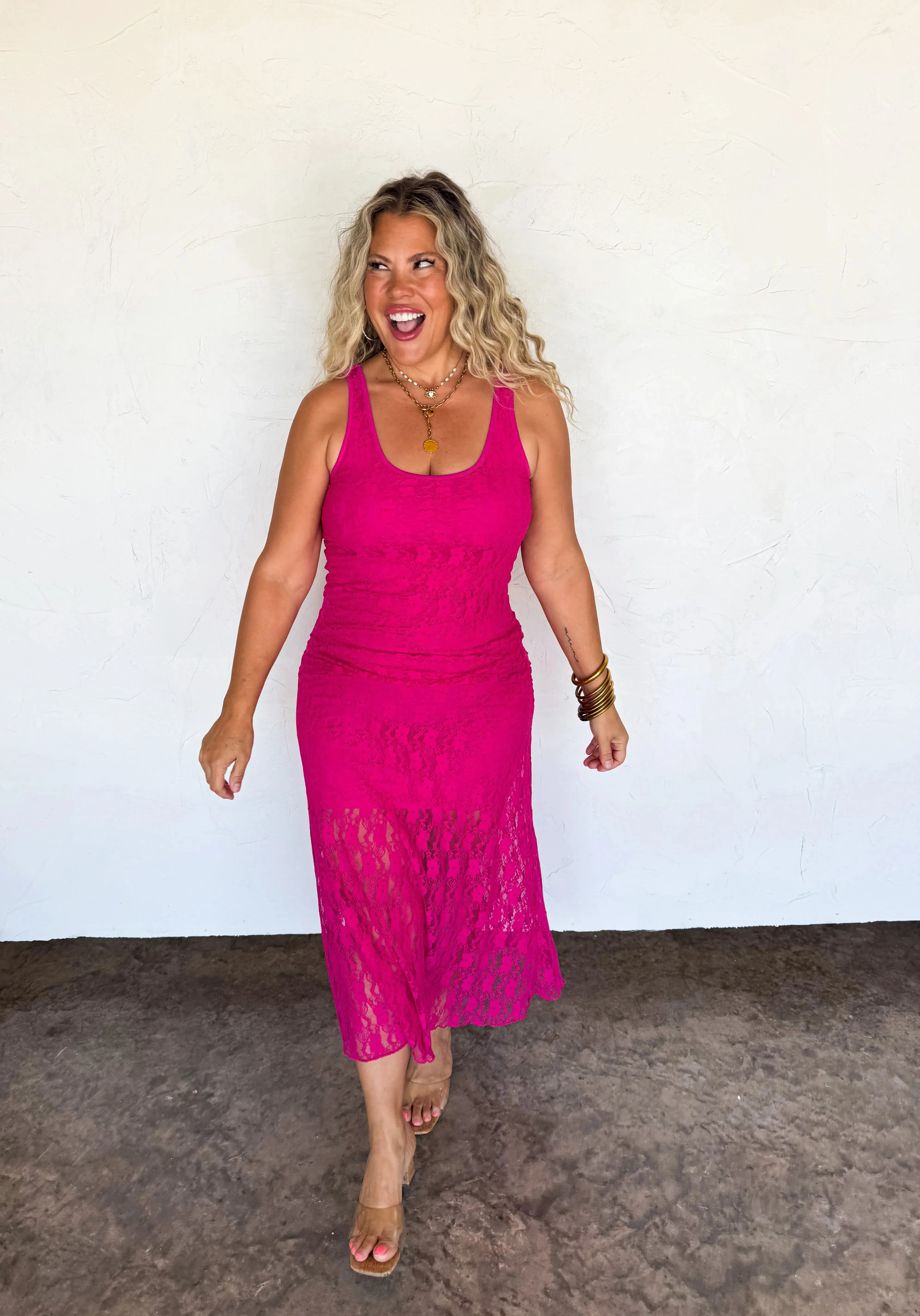 PRE-ORDER: Leely Lace Dress