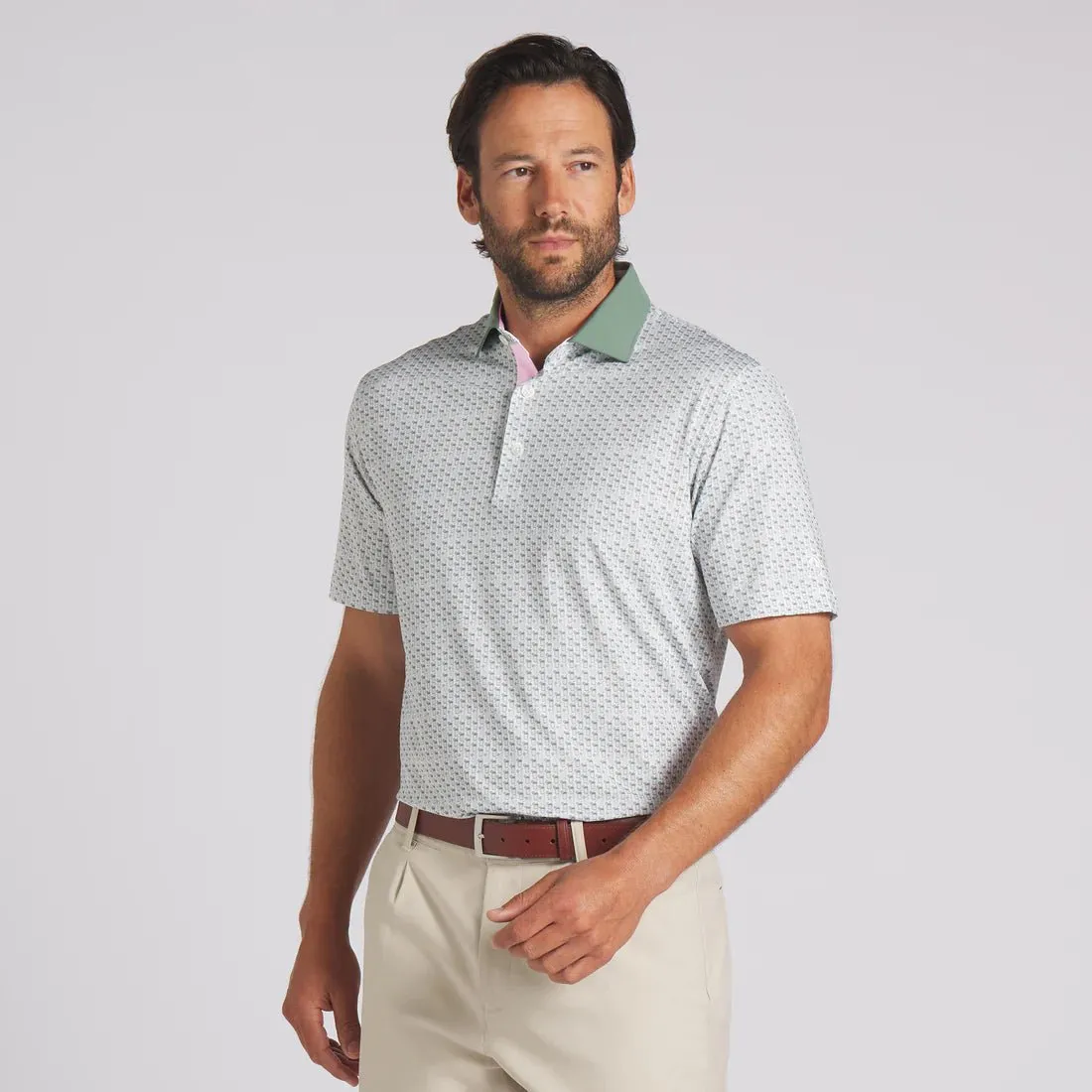 Puma Men's AP MATTR Iced Tea Golf Polo