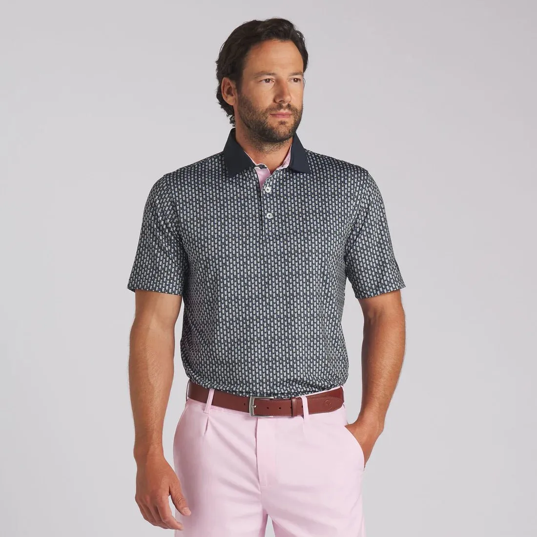 Puma Men's AP MATTR Iced Tea Golf Polo