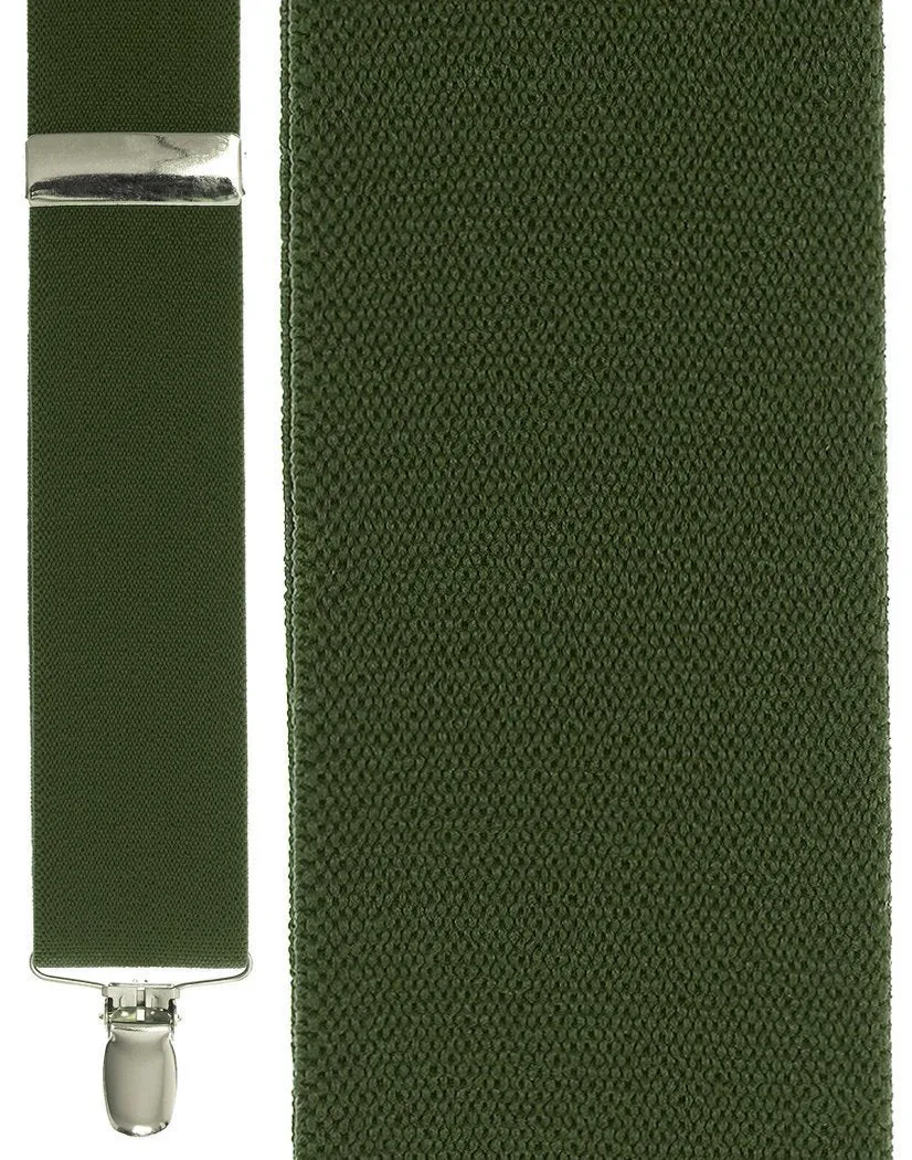 "Olive Bostonian" Suspenders