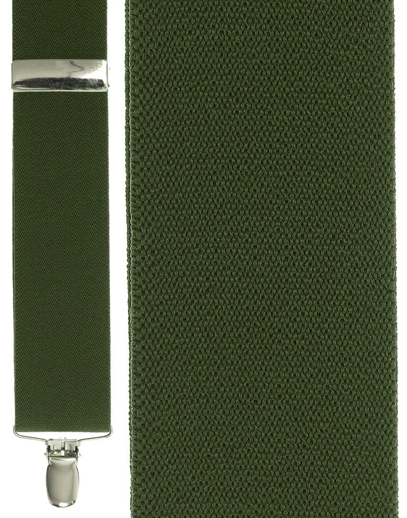 "Olive Bostonian" Suspenders