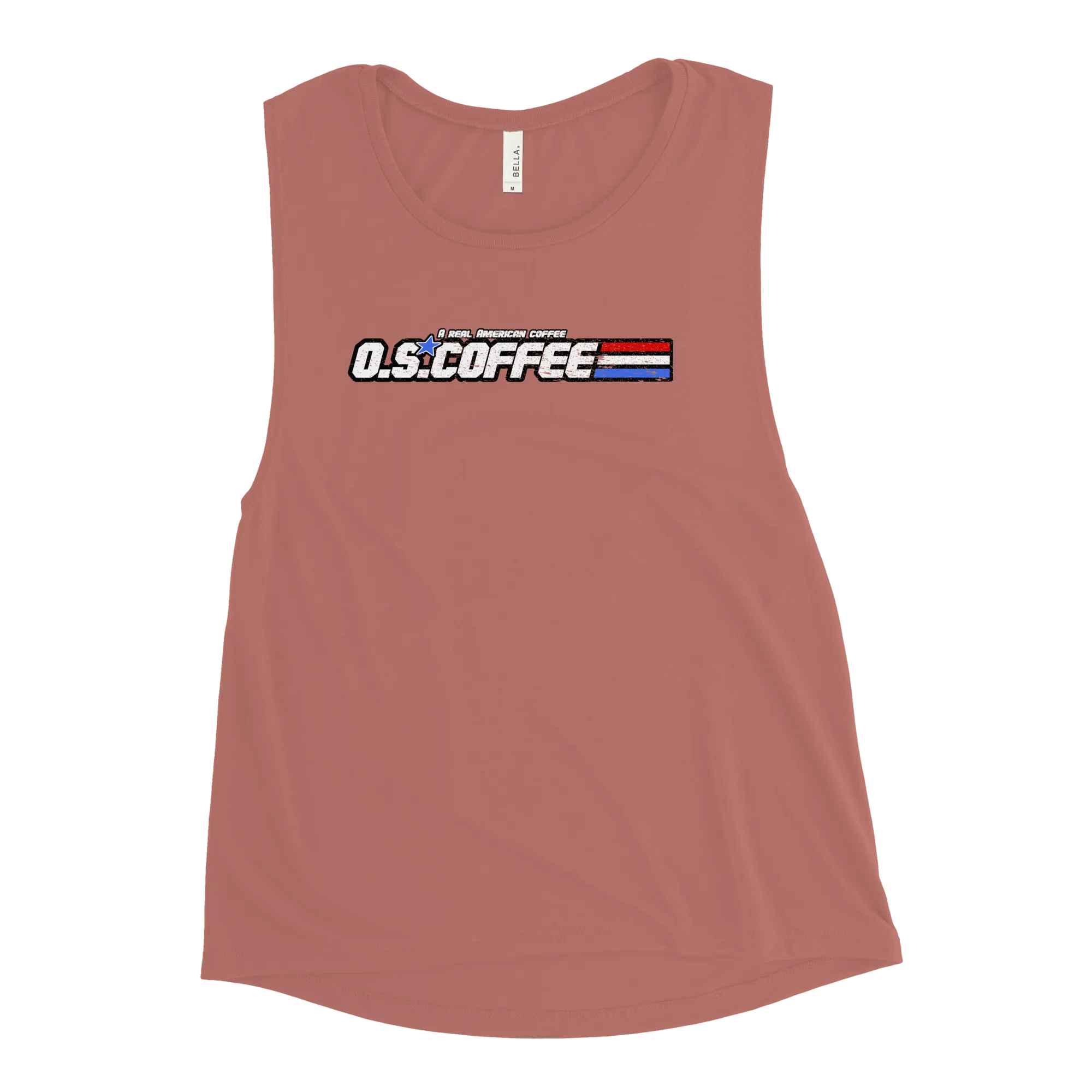 Real American Old Salt Coffee Ladies’ Muscle Tank