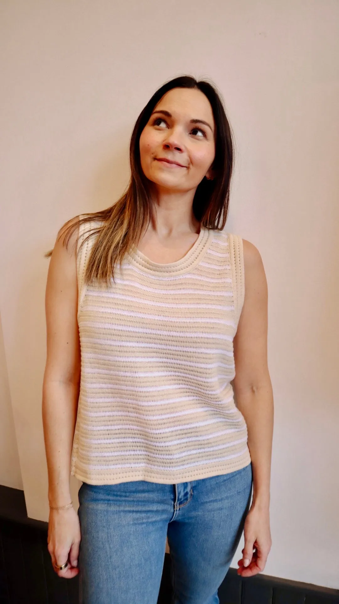 Relaxed Sweater Tank