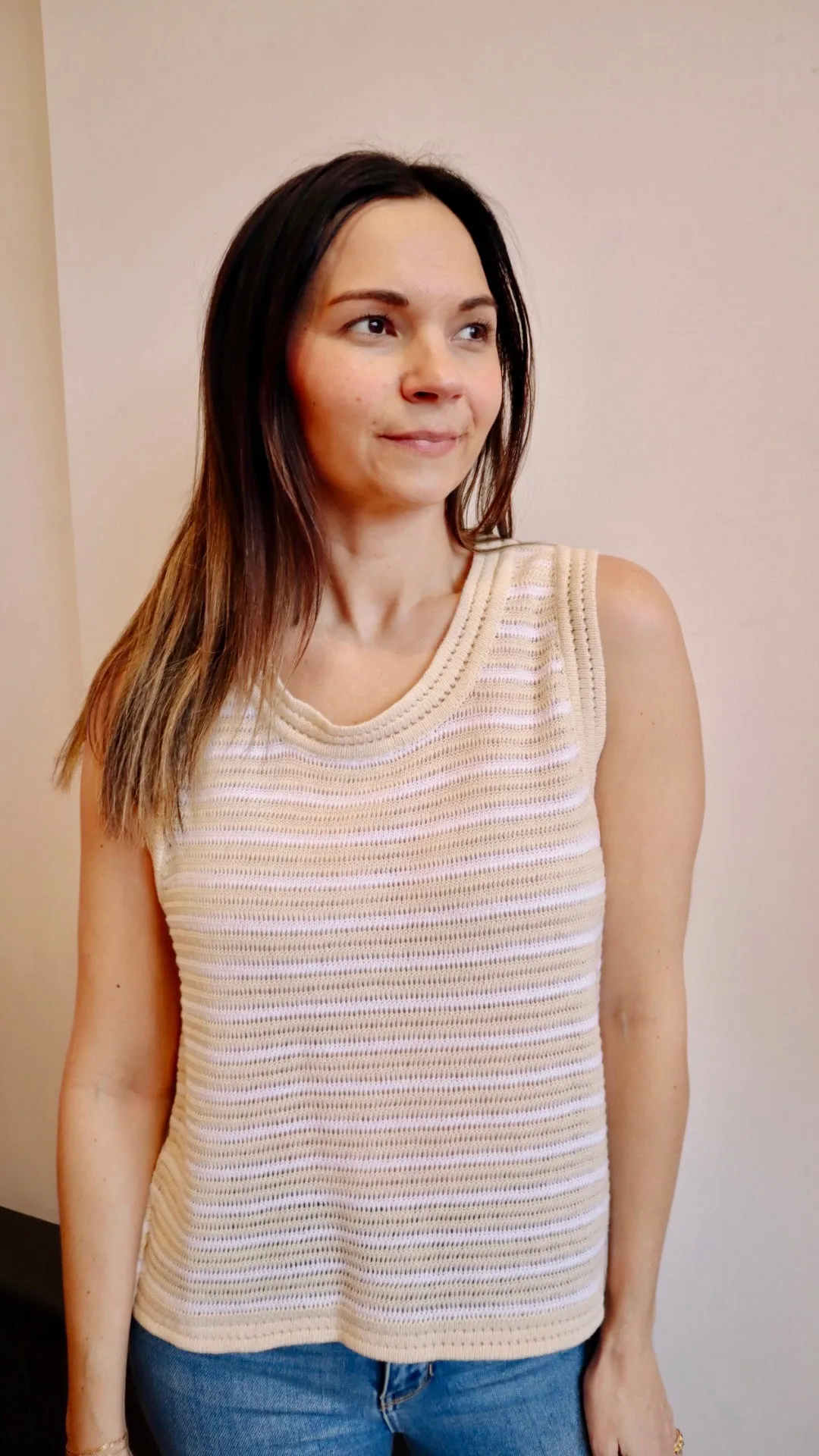 Relaxed Sweater Tank