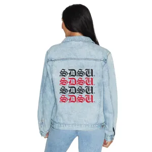 San Diego State Aztecs Gothic Denim Jacket