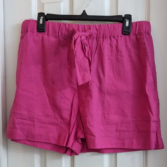 Sanctuary Tie Waist Midi Summer Deck Shorts NWT
