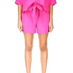 Sanctuary Tie Waist Midi Summer Deck Shorts NWT