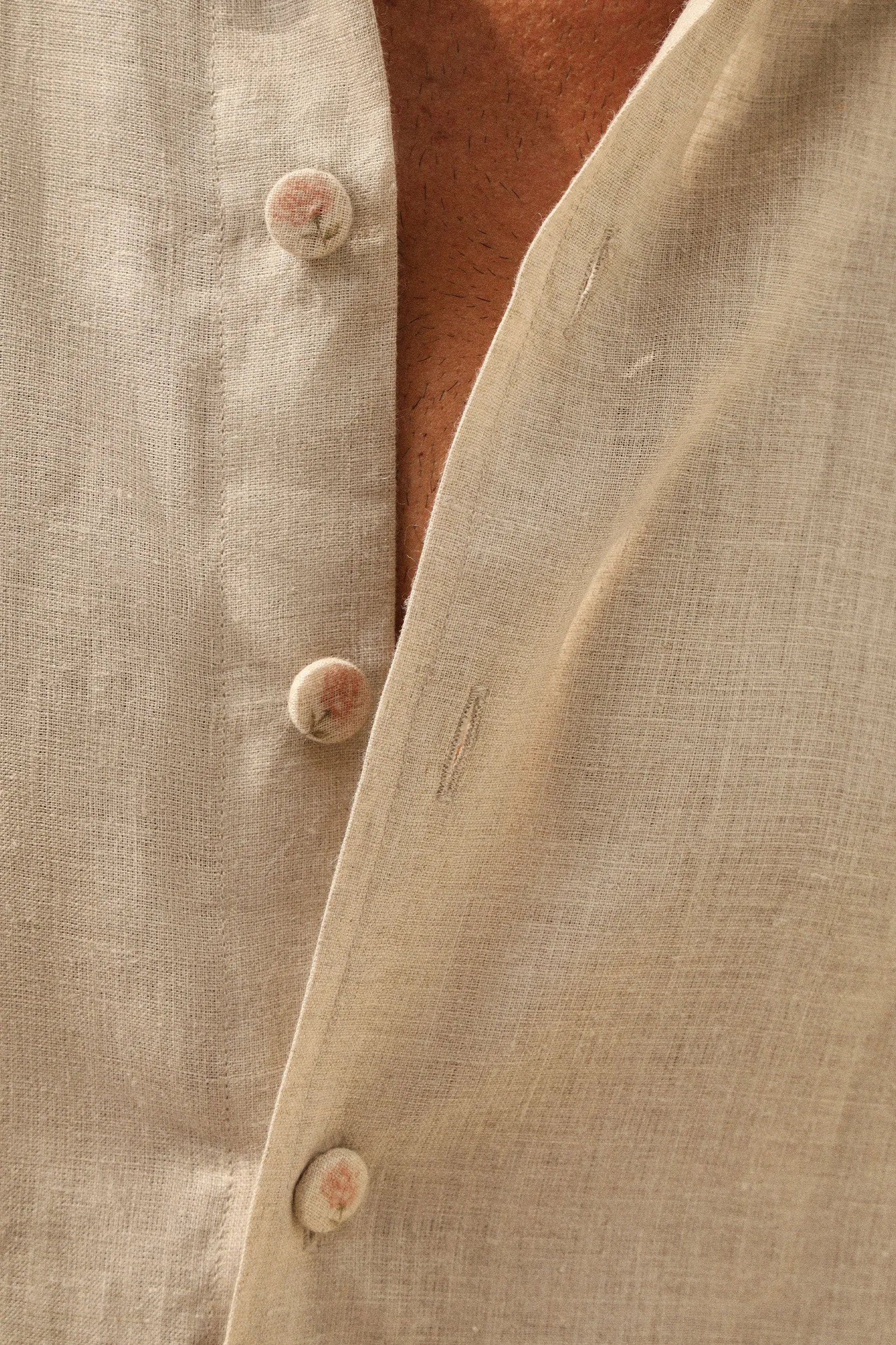 Sand Shirt - Man & Bali Shorts - Man (Natural Rose)