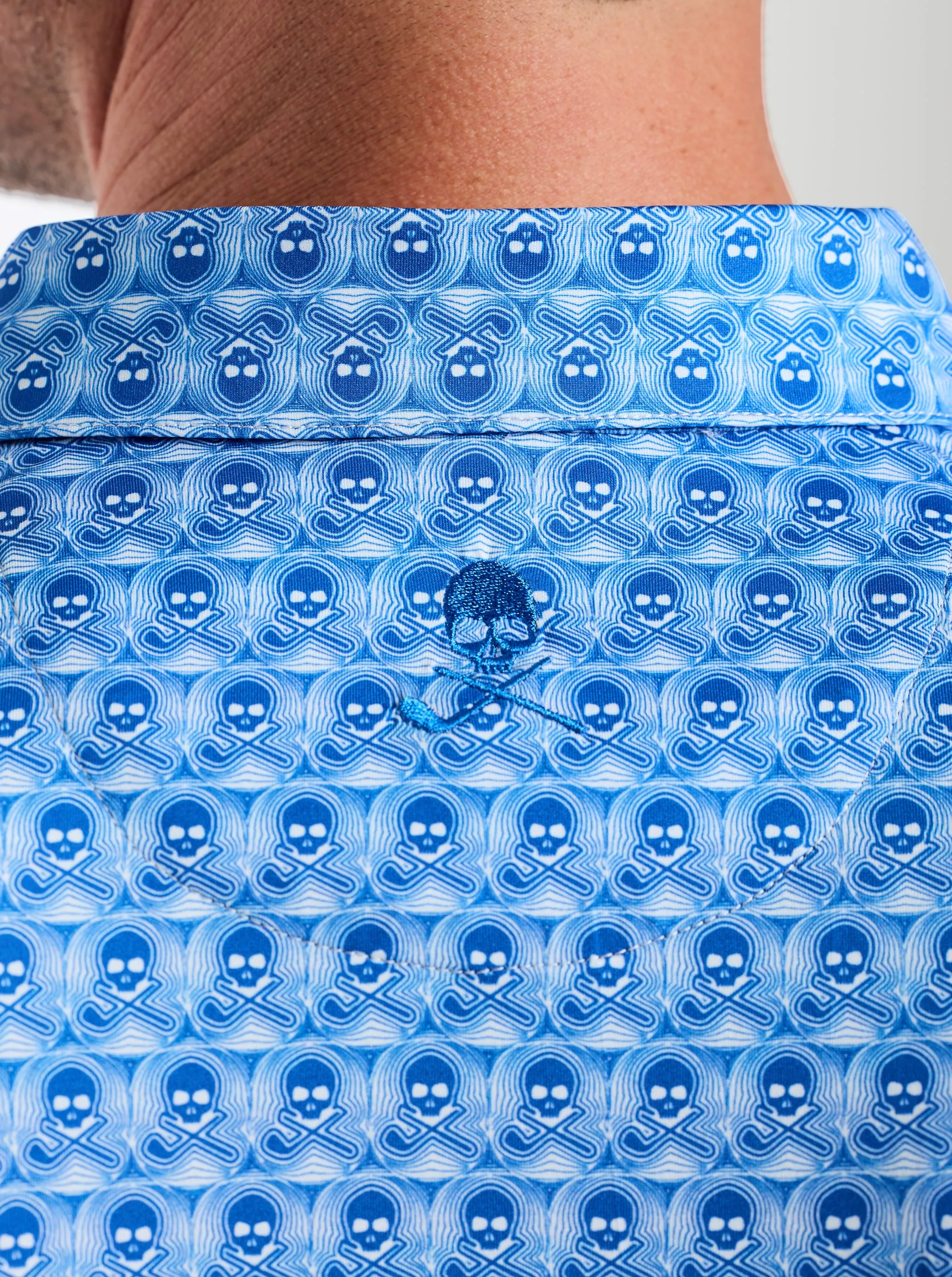 SKULL SWING SHORT SLEEVE POLO