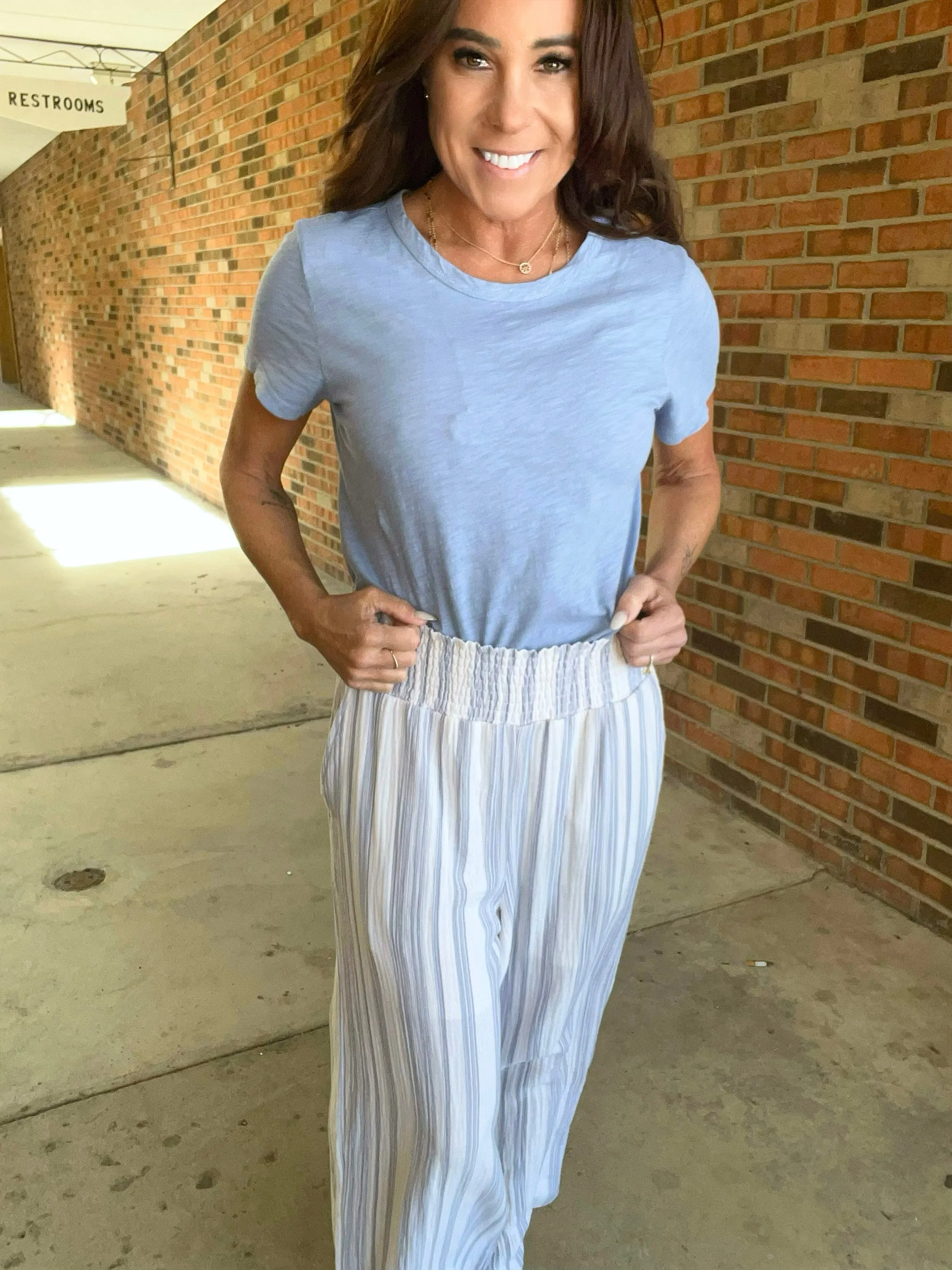 Sky Stripe Pant