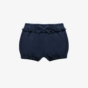 Souris Mini Baby Girls Relaxed Fit Linen Shorts