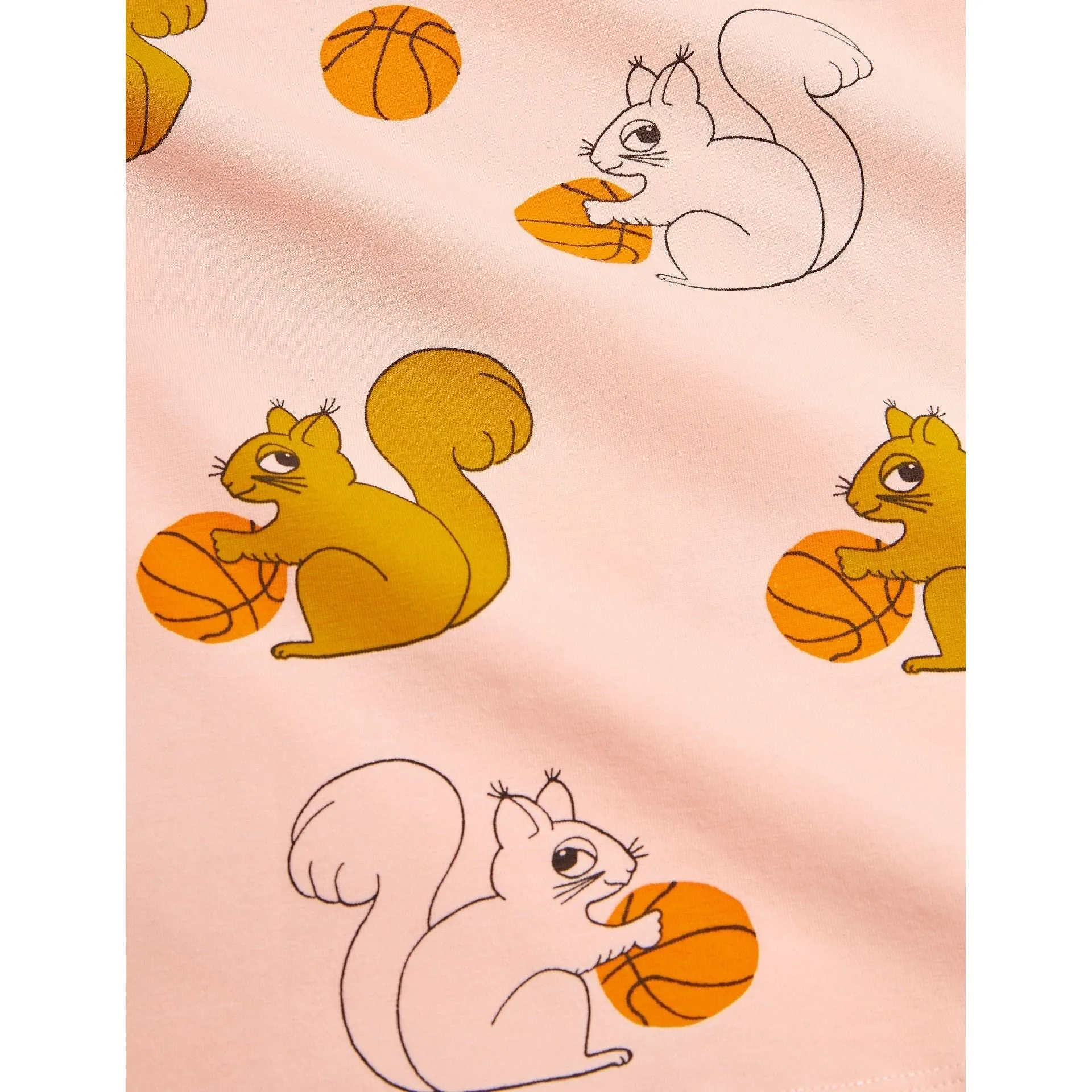 Squirrels Aop Leggings - Pink