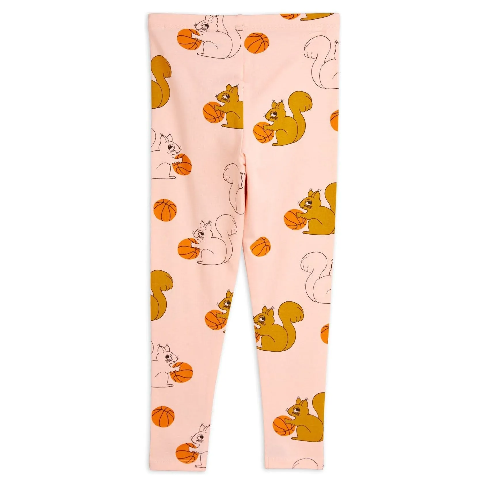 Squirrels Aop Leggings - Pink