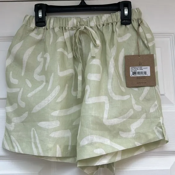 Stone Fox Melba Linen Short-Size S  NWT