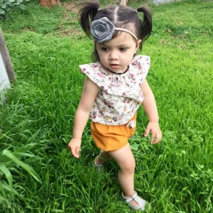 Sweet Darling Floral Top Shorts
