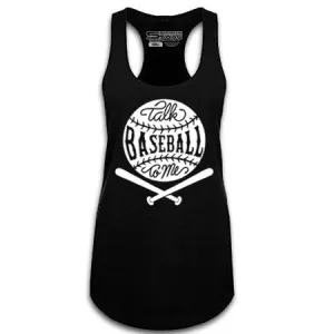 Talk Baseball To Me Tank Top
