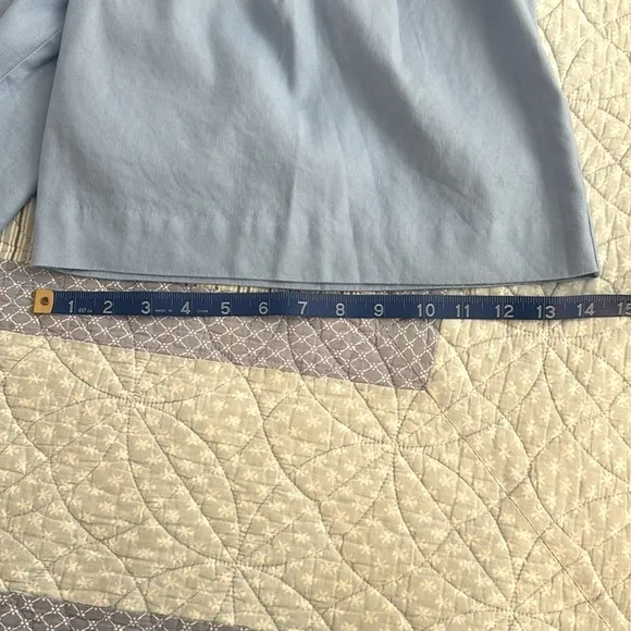 The Avery Pleated Trouser Shorts by Maeve for Anthropologie size 8