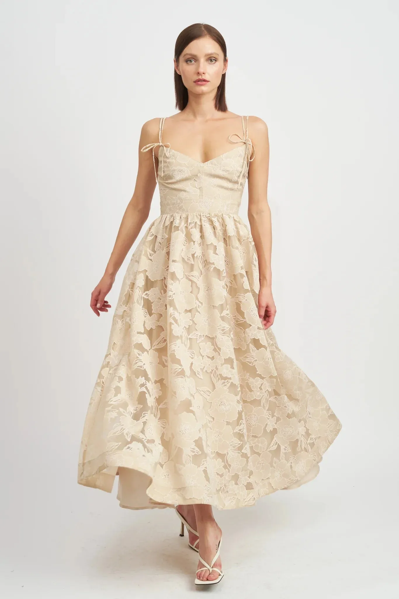 The Jenna Midi Dress by En Saison