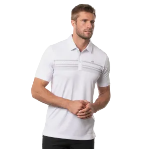 TRAVIS MATHEW MENS JUST ONE MORE POLO - WHITE