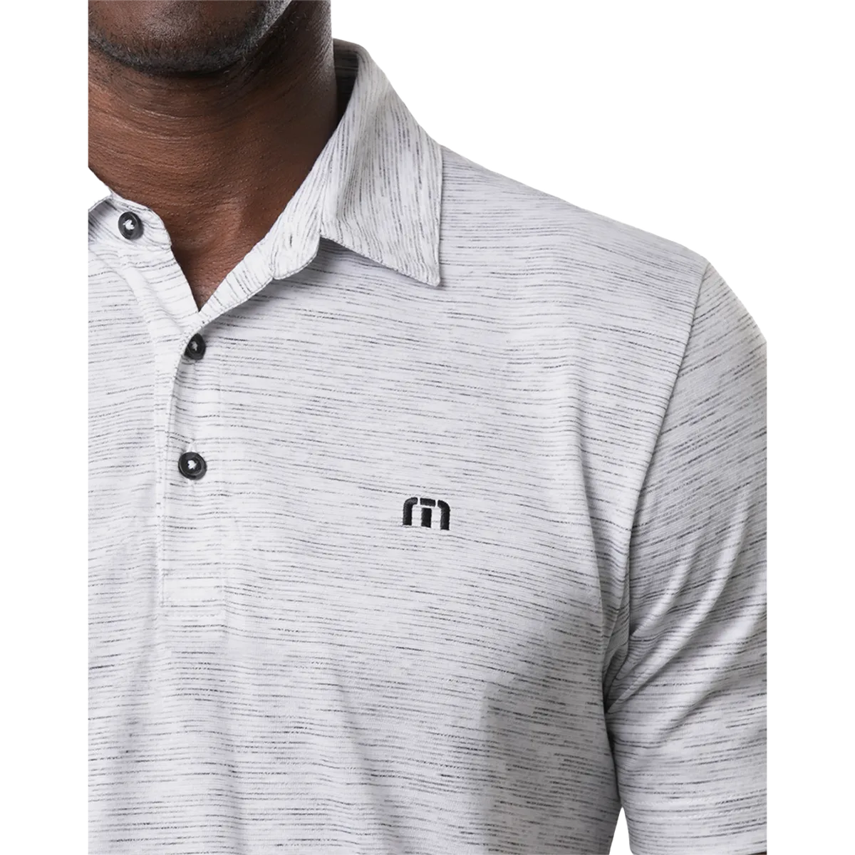 TRAVIS MATHEW MENS LAKE LOUISE POLO - WHITE